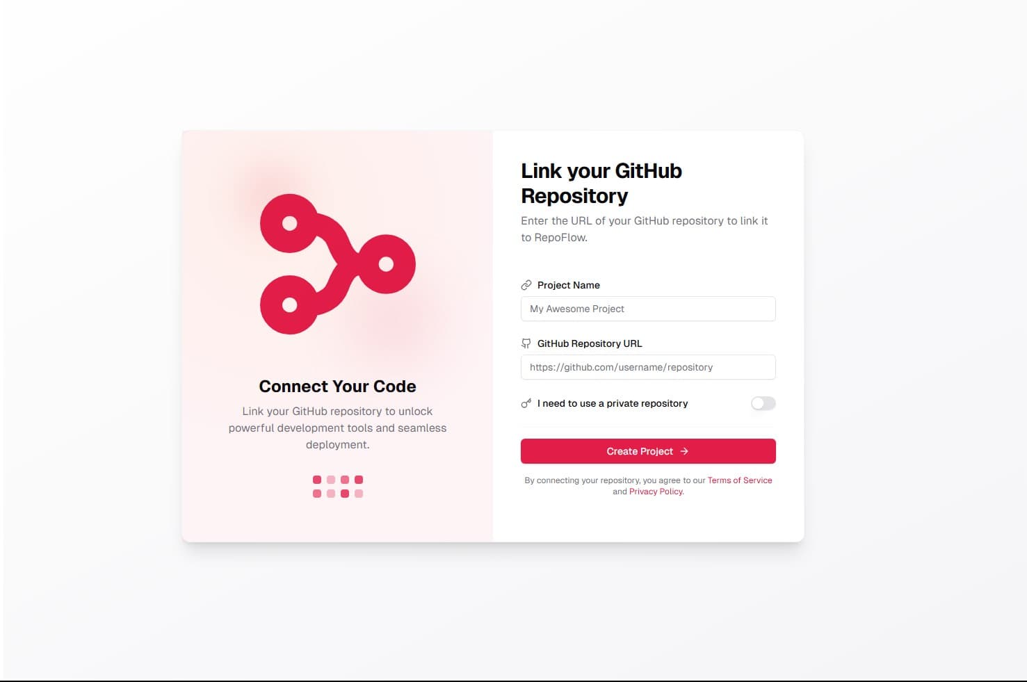 RepoFlow AI Dashboard